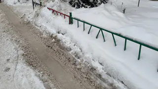 «Об этих местах просто забыли»: пешеходная дорога и лестница у Михайловского шоссе непригодны для передвижения