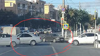 На Первомайском проспекте в Рязани утром 1 сентября произошло ДТП