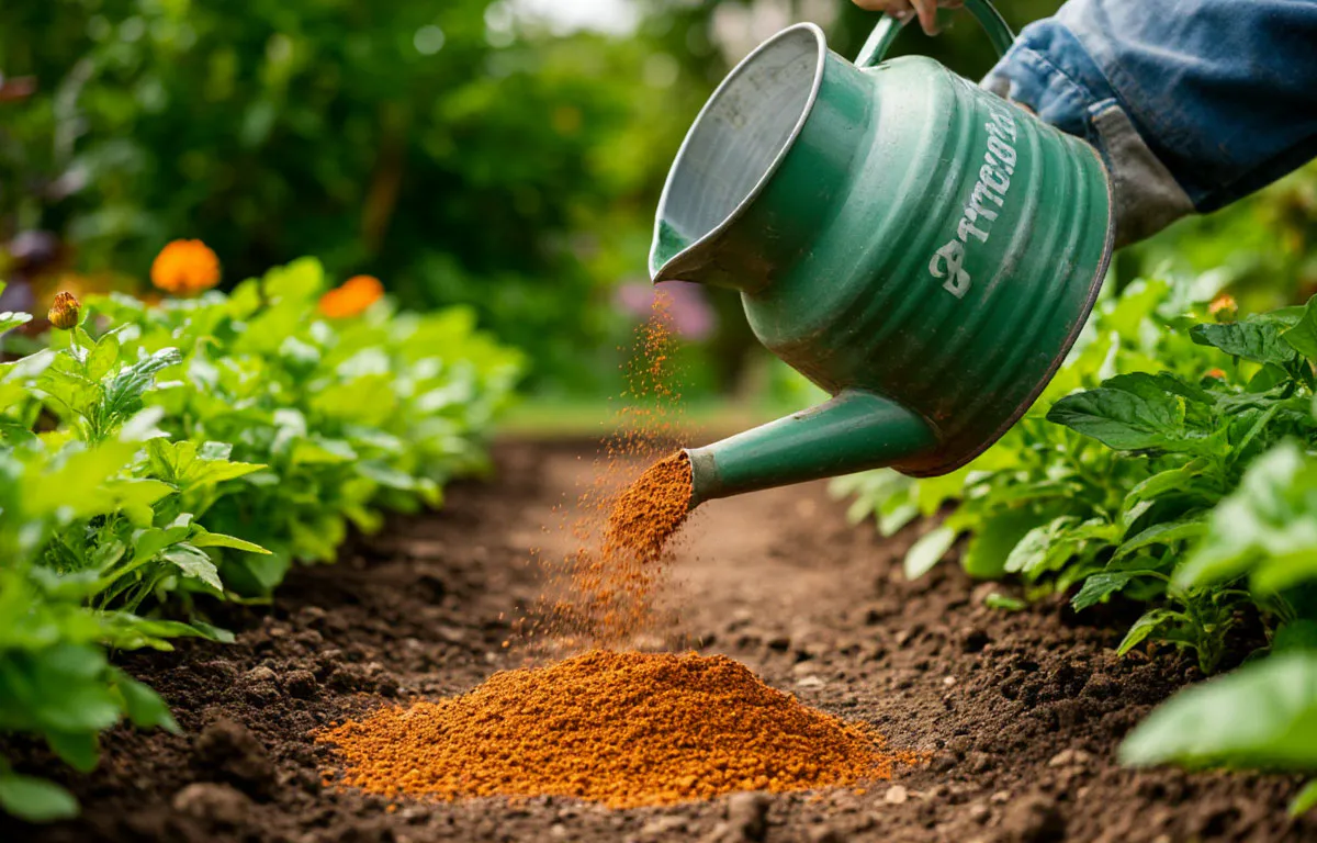 В конце октября посыпаю огород 3 ложками порошка: весной земля в 7 раз плодороднее без грамма навоза