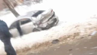 На улице Новоселов в Рязани произошло серьезное ДТП