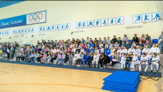 В ГАУ «СОК «Брянск» прошло торжественное закрытие смены школьных летних оздоровительных лагерей: фоторепортаж