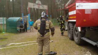 В летнем лагере Гусь-Хрустального провели учения по пожарной безопасности