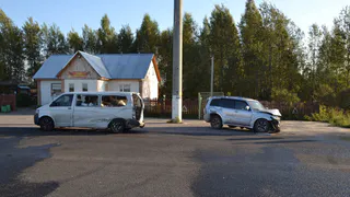 Массовое ДТП в Клепиковском районе - столкнулись четыре автомобиля