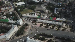 Как продвигается реконструкция площади Ленина: смотрим с высоты птичьего полёта