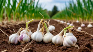Никогда не сажайте осенью так чеснок. Урожайность будет в 10 раз больше благодаря простому старому советскому способу