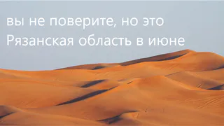 Жара, июнь: в Рязанской области объявлен "оранжевый" уровень опасности