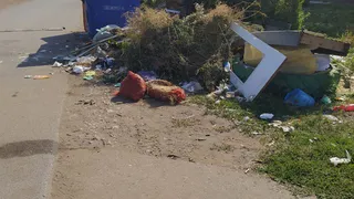 В селе Большое Афанасово у жилых домов образовалась мусорная  свалка 