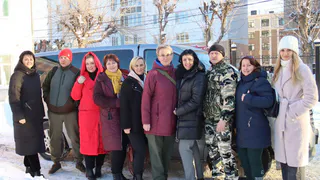 Очередная группа волонтёров из Рязанской области направилась в ЛНР