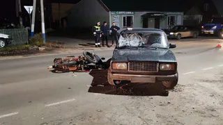 Смертельное ДТП  в Ряжске - погиб водитель мопеда