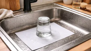 Когда уезжаю — всегда кладу в раковину стакан и бумагу: гениальный лайфхак хозяек 