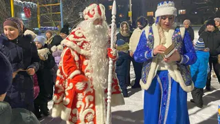 В Рязани стартовали праздники во дворах «Дед Мороз в гостях у ТОС»