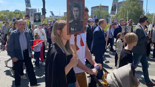 9 Мая по Рязани пронесут 300-метровую Георгиевскую ленту