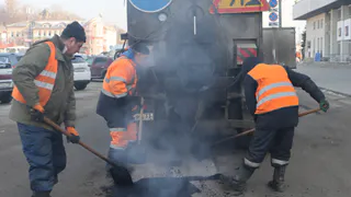 Во Владимире отремонтируют 670 квадратных метров дорог литым асфальтом