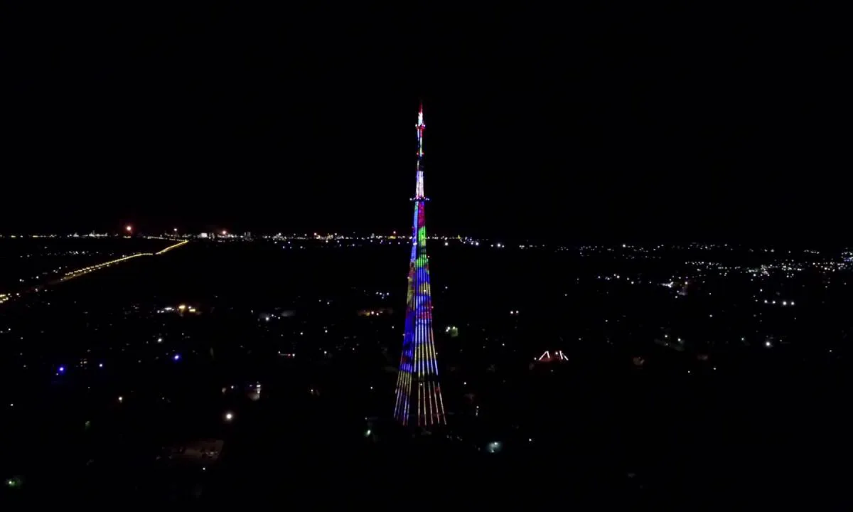 В честь студентов нижнекамская телевышка изменит облик