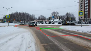 В Сыктывкаре в Орбите водитель сбил пенсионерку на "зебре" и скрылся