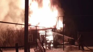 В Сараевском районе при пожаре в доме взорвались два газовых баллона