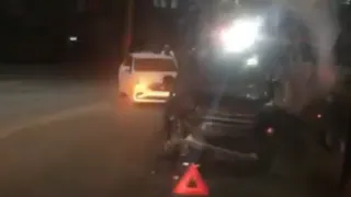 Капот “в мясо”: на Касимовском шоссе столкнулись две иномарки