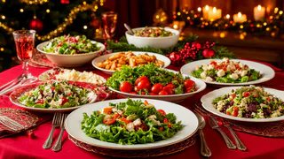 Поставлю «Лисичку» на новогодний стол: яркий салат похож на гирлянду - вся вкуснота собирается за 15 минут