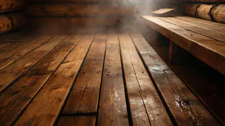 Сделали один раз — и забыли на годы: пол в бане, который не боится воды