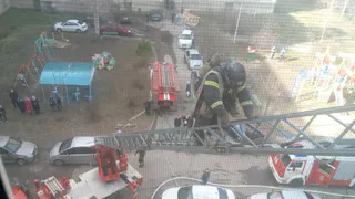 Во Владимире на Почаевской улице произошёл пожар в жилом доме