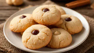 Магазинное не признаю, пеку только сама печенье "Курабье": самые доступные продукты и печётся быстро