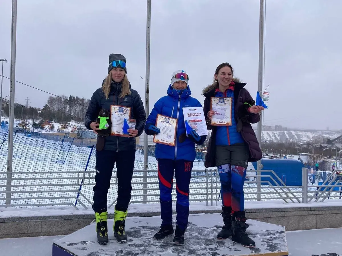 Жительница Магнитогорска Елена Мицан стала первой на этапе Кубка России по ски-альпинизму
