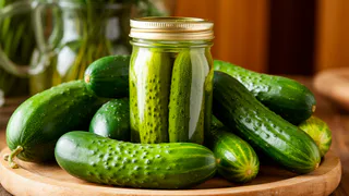 Маринуем хрустящие огурцы в банке 1 литр: легкий рецепт