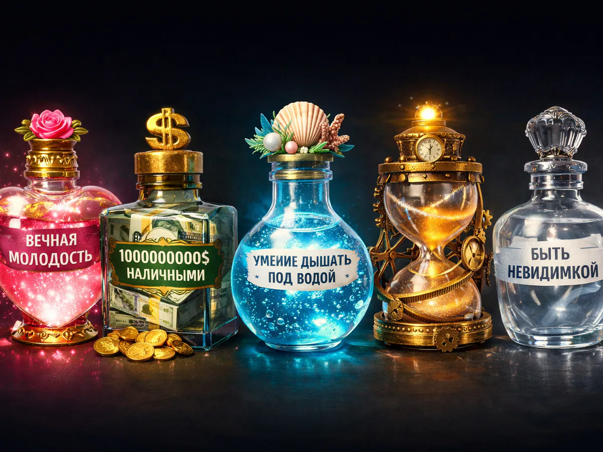 Тест на характер через магию — выберите зелье и узнайте правду о себе