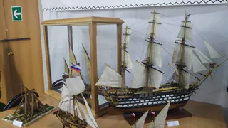 Корабль на ладони: для рязанцев открылась выставка миниатюр военной техники