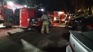 Горящую сауну на улице Советской Армии приехало тушить 7 расчетов