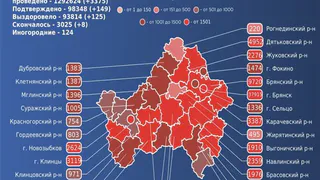 Еще восемь брянцев умерли от коронавируса
