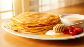 Влейте это в тесто перед добавлением муки: блины получатся кружевными и вкусными — даже тоньше листа бумаги