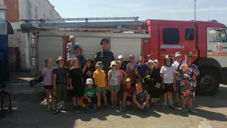 МЧС России проводит занятия по пожарной безопасности в летних лагерях