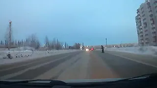 Рязанец выехал на встречку из-за пешехода, который неправильно переходил дорогу