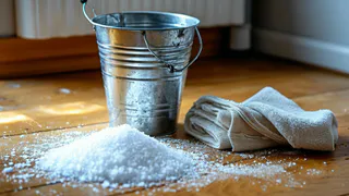Начала мыть полы солёной водой — сразу увидела перемены в муже: вот зачем нужно добавить соль в ведро