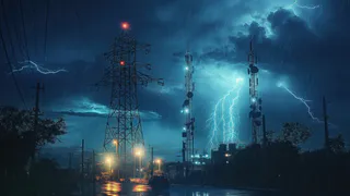 В Алатыре монтер решил починить место обрыва проводов электропередач и погиб