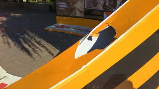 Вандалы разбили арт-объект на Кургане Бессмертия в Брянске