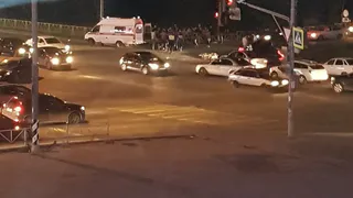 В Рязани мотоциклист попал в ДТП возле гипермаркета Глобус