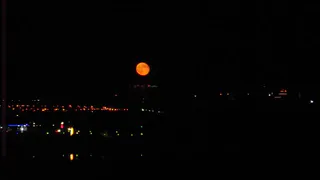 Житель Рязани заснял на видео "кровавую" луну