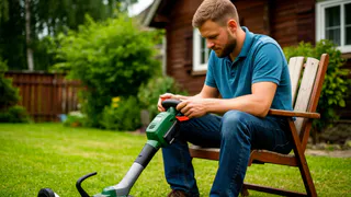 И зачем так маяться, убери леску с триммера: сосед из деревни показал, как просто косить траву и не тратиться на дорогую леску