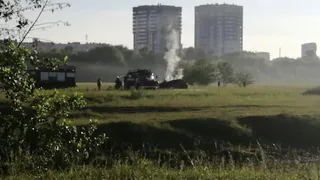 МЧС опровергли информацию, что упавший в Рязани Ил-76 летел из Оренбурга