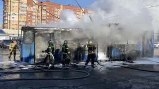 Троллейбус на улице Новоселов загорелся не из-за поломки транспорта