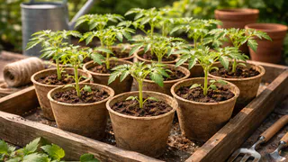 Теперь сажаю томаты по-новому: дружные всходы, а рассада крепкая, с толстым стволом и мощными корнями