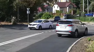 Во Владимире завершили расширение заезда у дома на улице Куйбышева