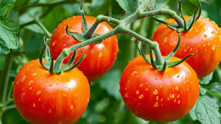 Не томат, а дар небес: на одной кисти сразу 5 плодов по 600 грамм, соберете 7 кг с куста — на вкус чистый мед