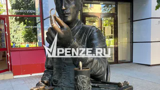 В Пензе временно исчезнет памятник ювелиру