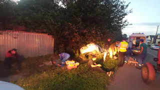 В Чувашии в ночном ДТП травмы получили четыре человека