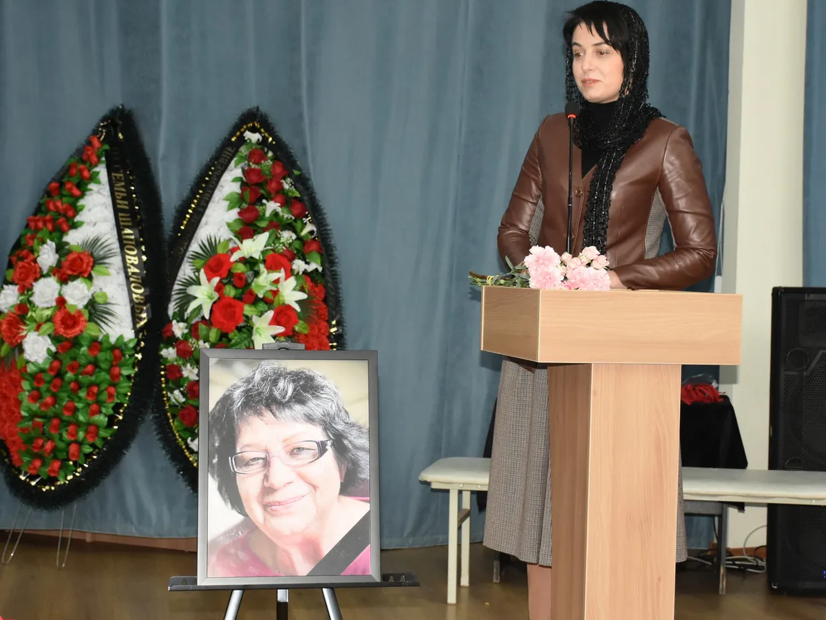 В Нижнекамске в актовом зале клинико-диагностической поликлиники простились с Людмилой Григорьевной Кудашевой