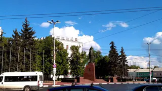 С 24 апреля остановку «Площадь Ленина» в Рязани временно перенесут из-за установки трибун