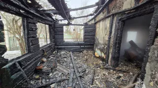 В Михайловском районе в результате пожара пострадал пенсионер